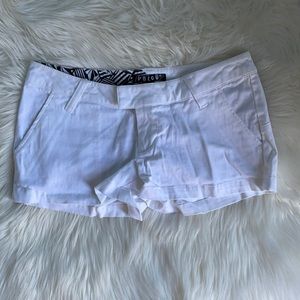 Volcom white shorts